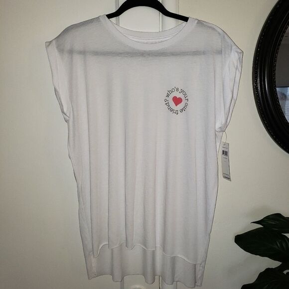 BCBGeneration Graphic Sleeveless Muscle Tank - Picture 2 of 7